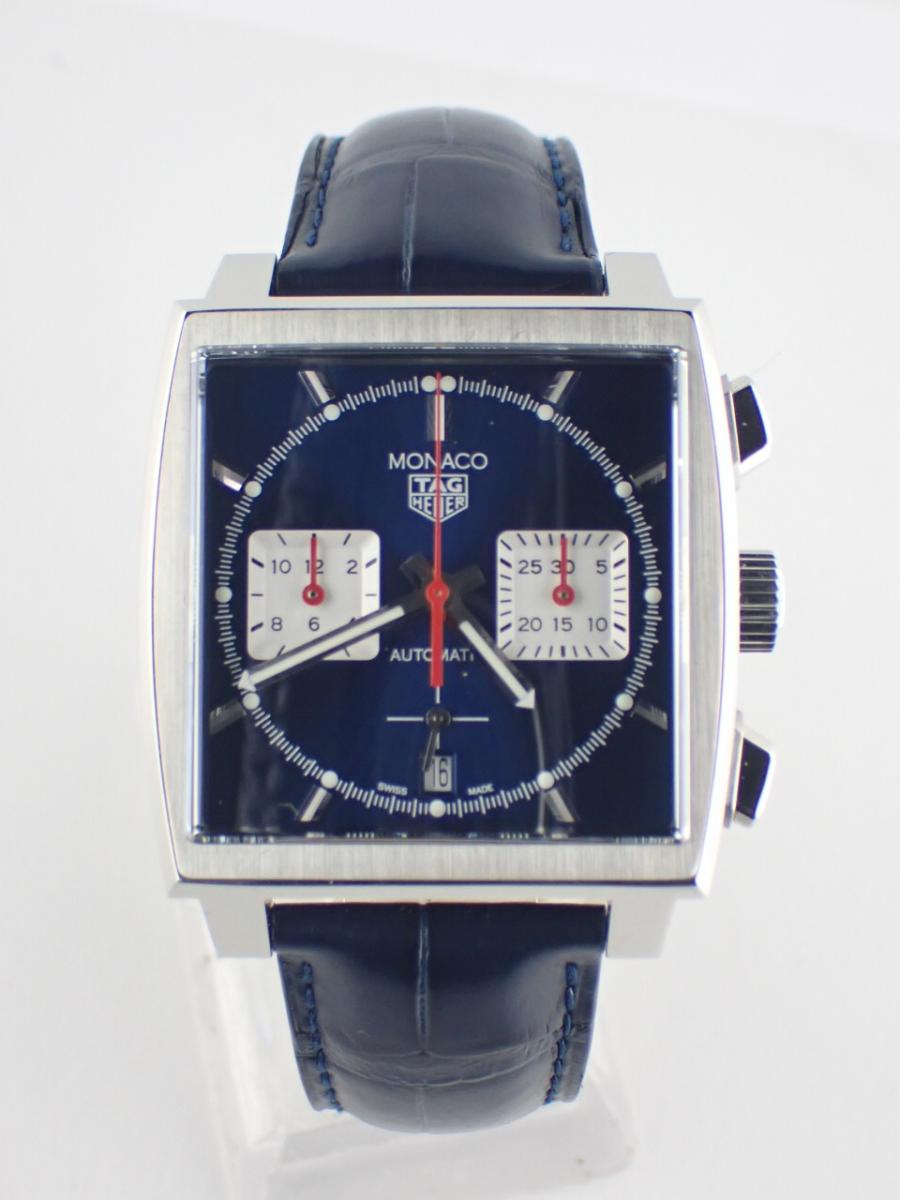 タグホイヤー モナコ CBL2111.FC6453 ブルー 39mm幅、メンズ(AA※中古美品)