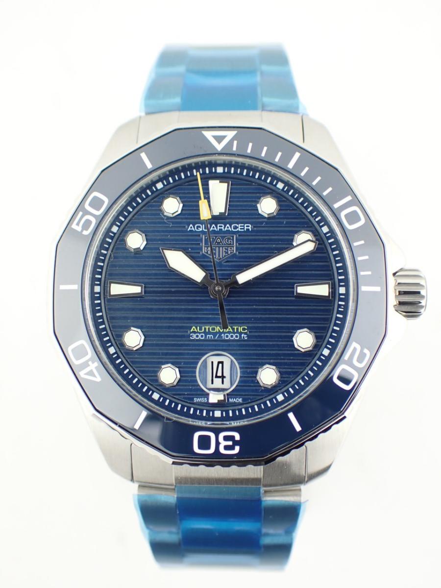 タグホイヤー アクアレーサー WBP201B-BA0632 ブルー 43mm径、メンズ(NS※新品)