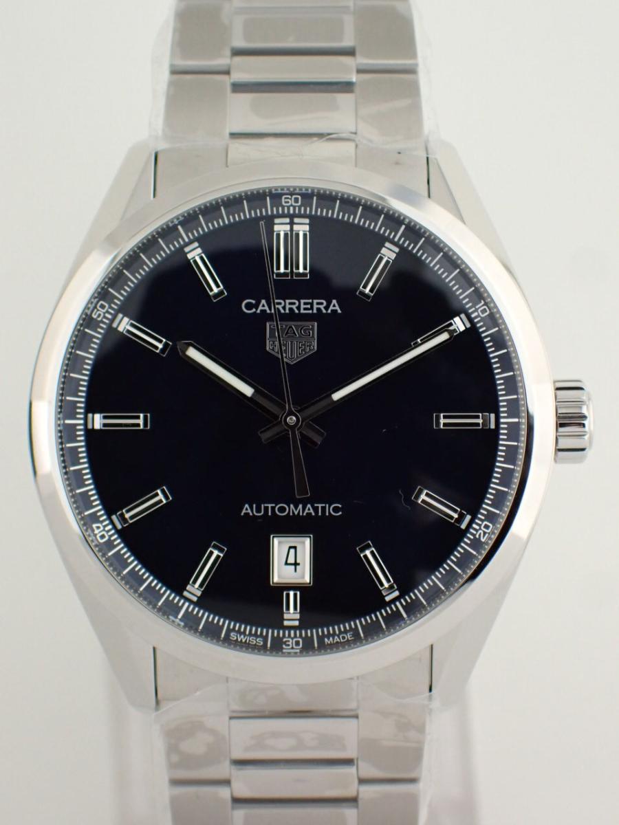 タグホイヤー カレラ WBN2112.BA0639 ブルー 39mm、デイト、メンズ(NS※新品)