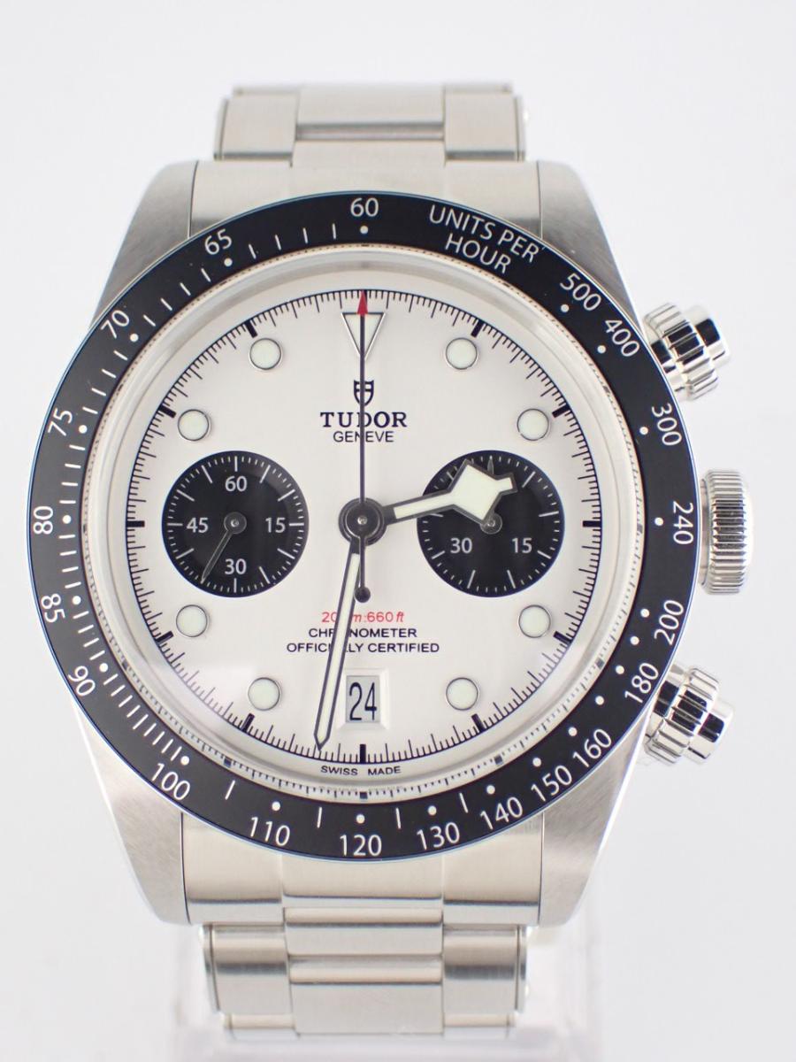 チューダー ブラックベイ 79360N ホワイト 41mm径、メンズ(AAA※ほぼ未使用、試着のみ)