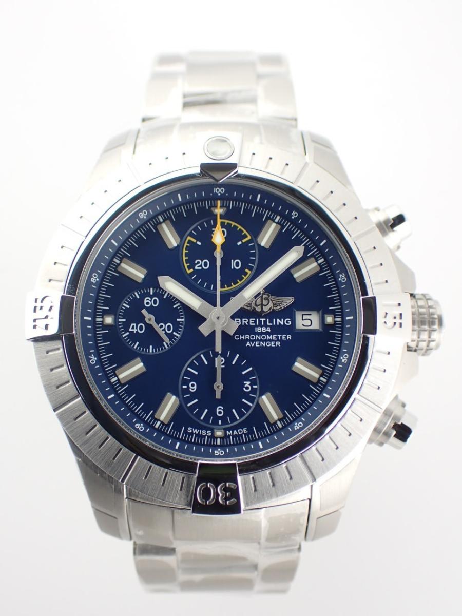 ブライトリング アベンジャー A13317101C1A1 ブラック 45mm径、メンズ(NS※新品)