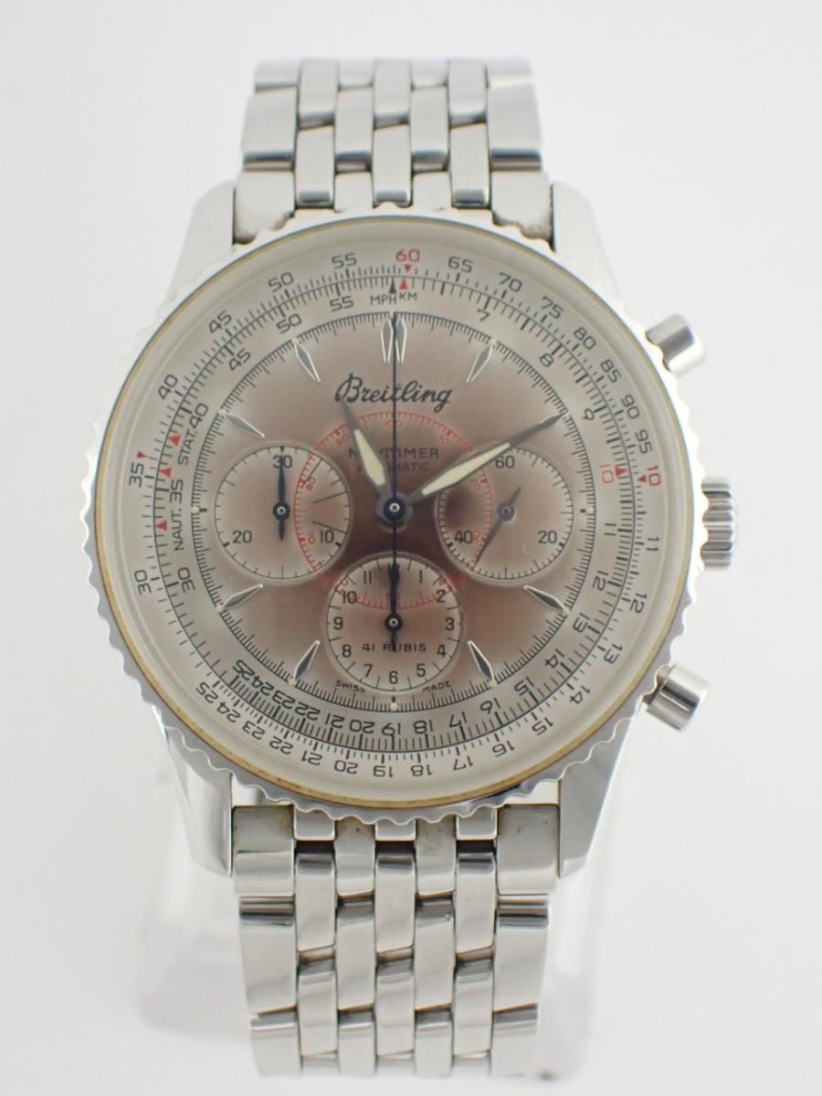 ブライトリング モンブリラン A30030.2 シルバー 38mm径、メンズ(C※文字盤やけ)