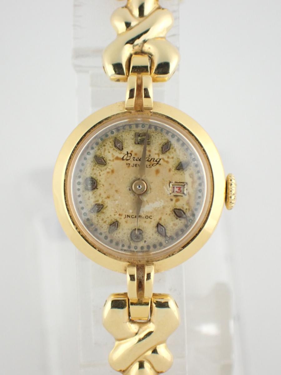 ブライトリング アンティーク 型番不明 ホワイト系 レディース(C※不動品、要OH)