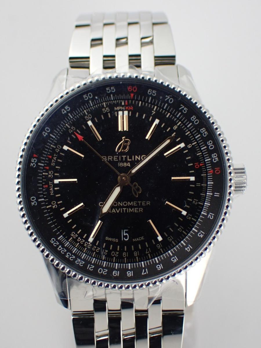 ブライトリング ナビタイマー A17326241B1A1 ブラック 41mm径、メンズ(NS※新品)