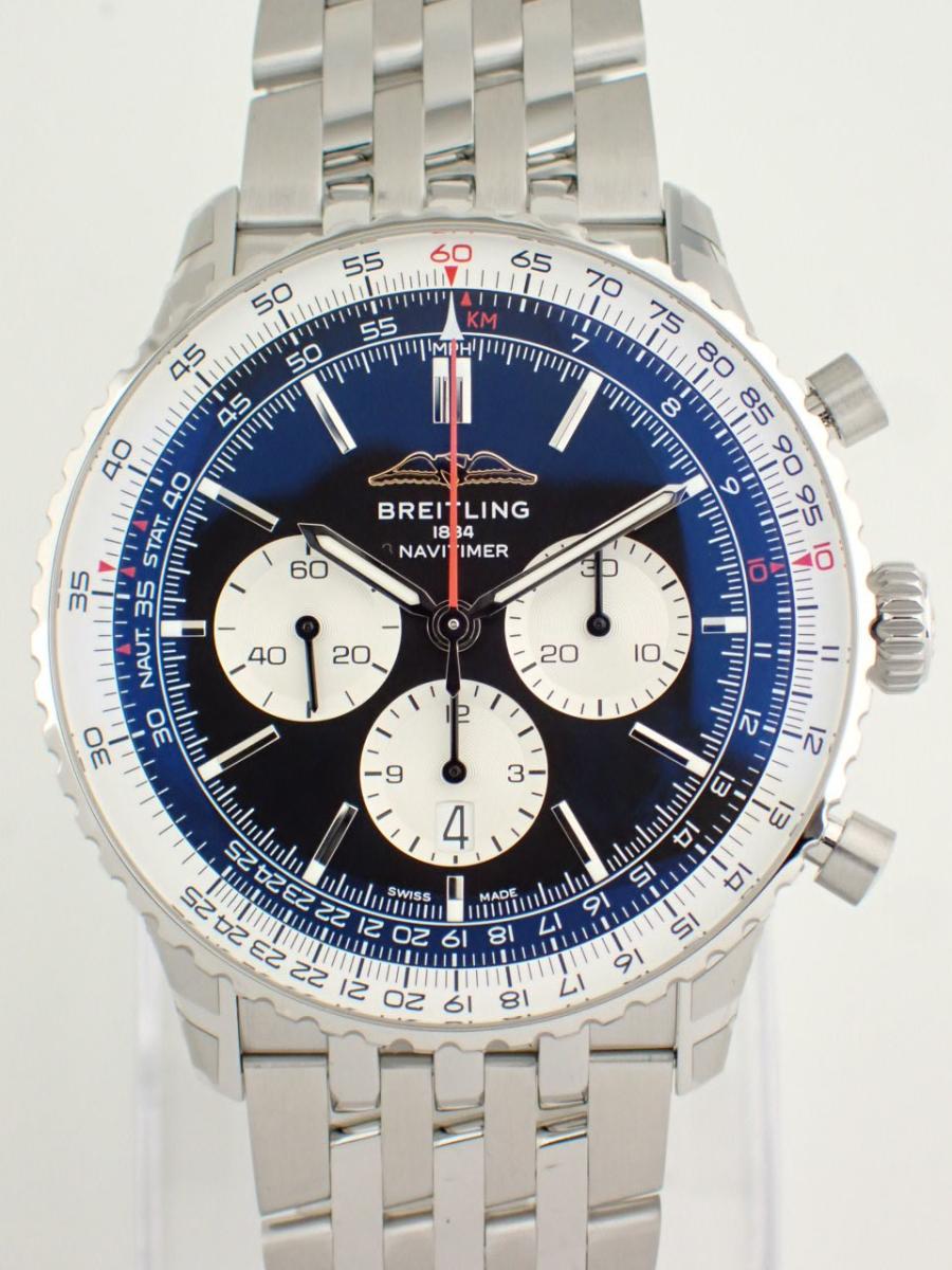 ブライトリング ナビタイマー AB0137211B1A1 ブラック クロノグラフ、ブラック、メンズ(NS※新品)