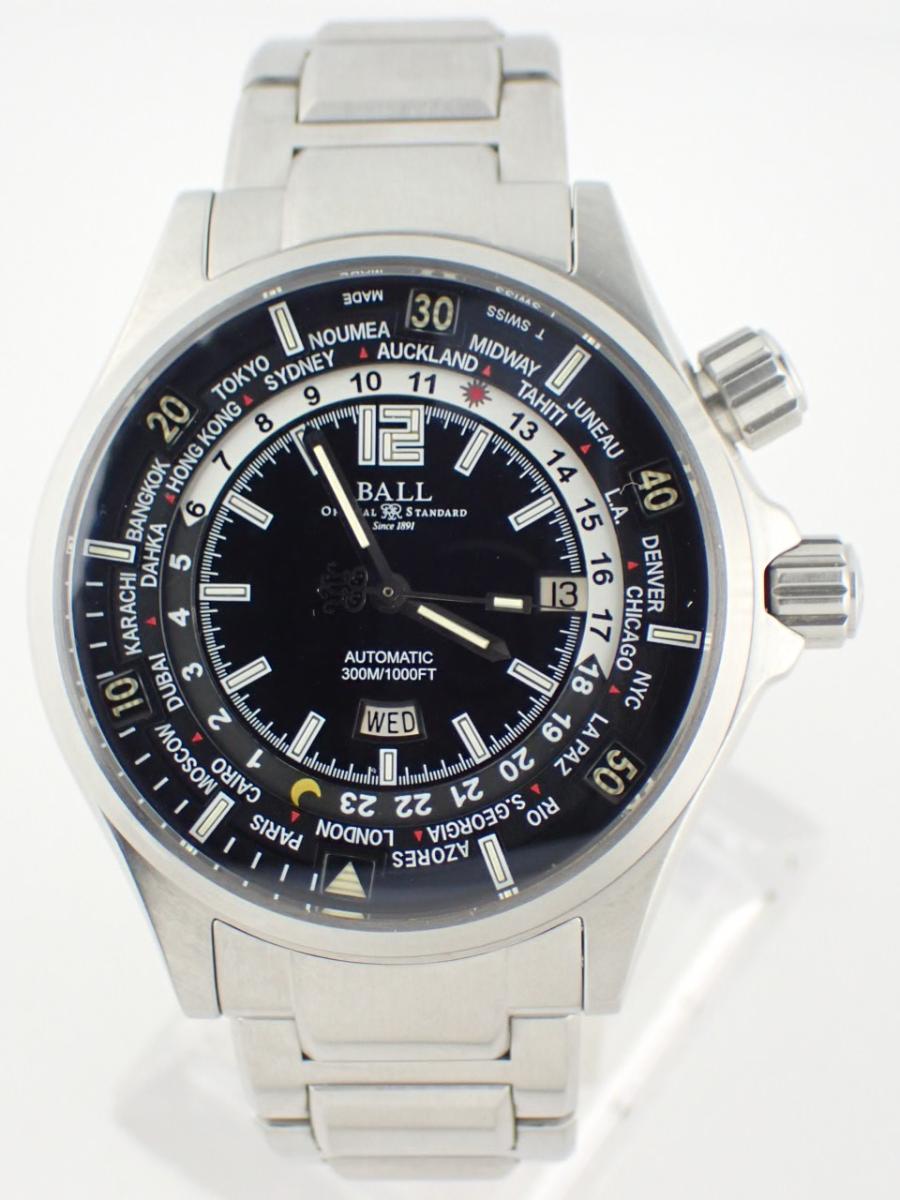 ボールウォッチ エンジニアマスター2 DG2022A-S3A-BK ブラック 45mm径、メンズ(AA※中古美品)