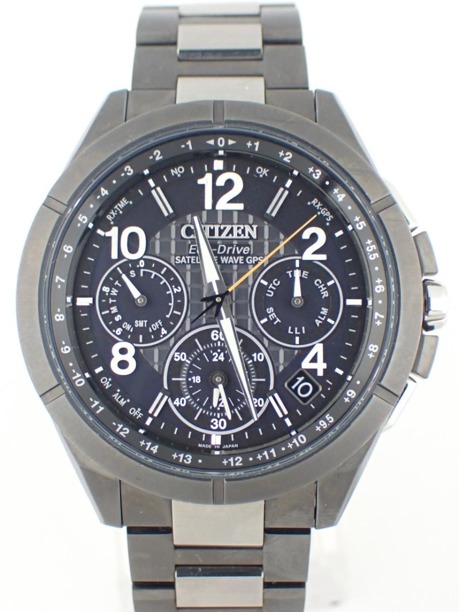 シチズン アテッサ CC9075-52F ブラック 43mm径、メンズ(A※傷あり中古)