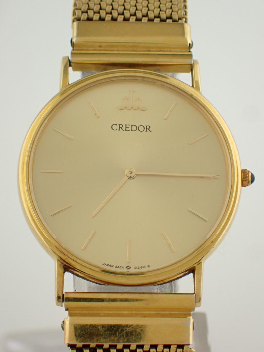 クレドール アンティーク 5A74-0140 ゴールド 30mm径、ボーイズ(AAA※新品仕上げ済み)