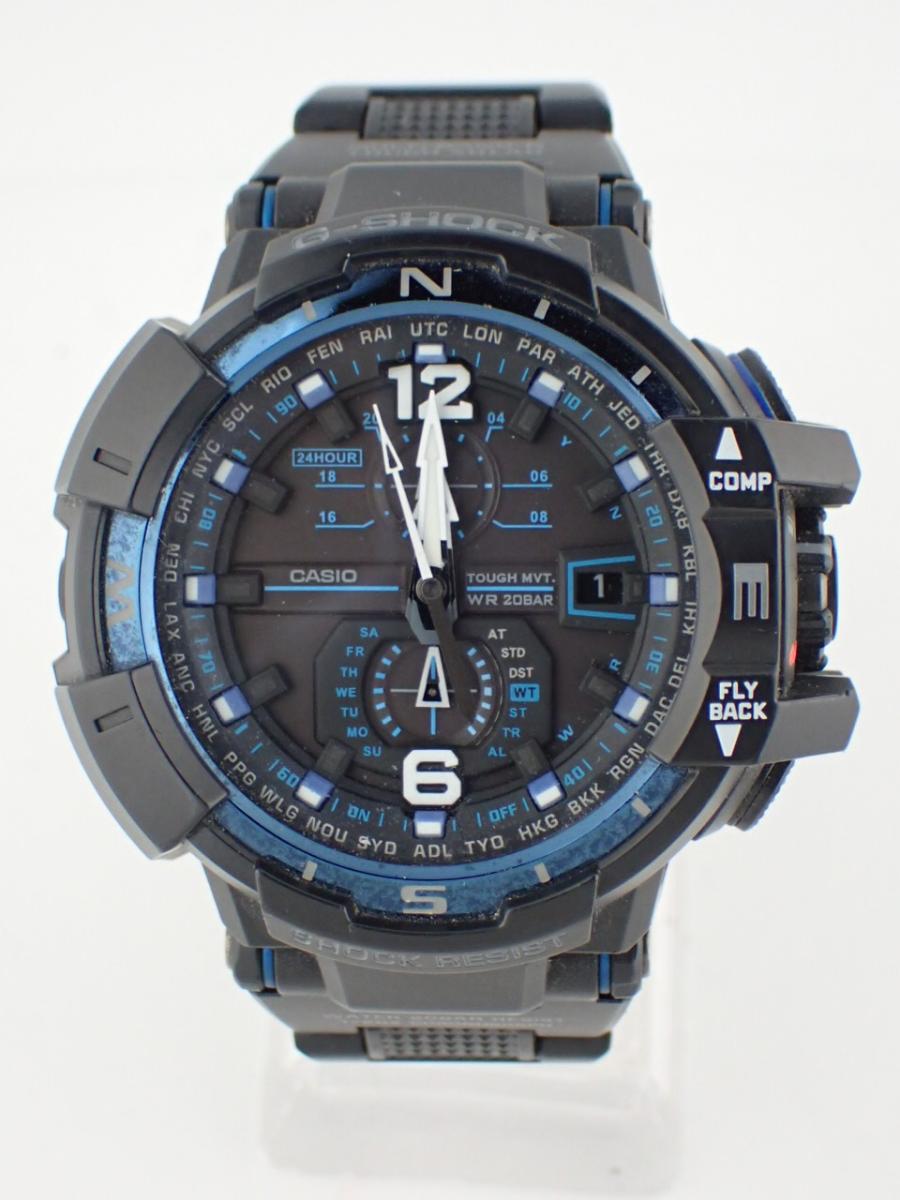カシオ G-SHOCK GW-A1100FC-1AJF ブラック 53mm径、メンズ(AA※中古美品、不動)