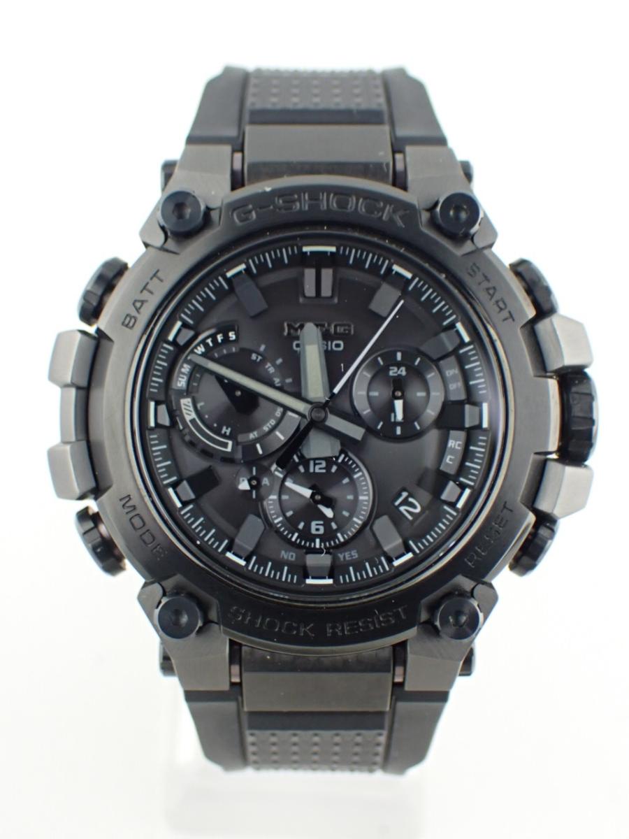 カシオ G-SHOCK MTG-B3000B-1AJF ブラック 50mm径、メンズ(AA※中古美品)