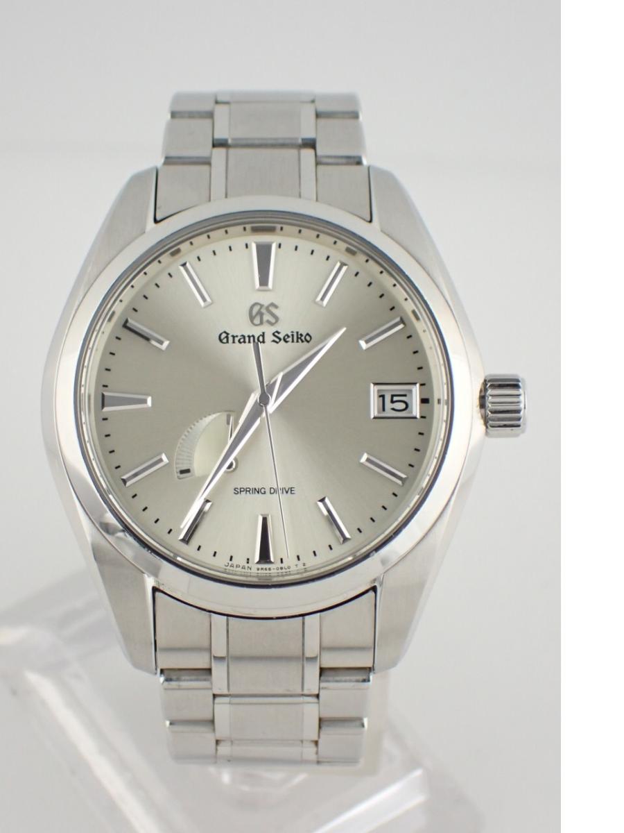 グランドセイコー スプリングドライブ SBGA201 シャンパンゴールド 41mm径、メンズ(A※傷あり中古)