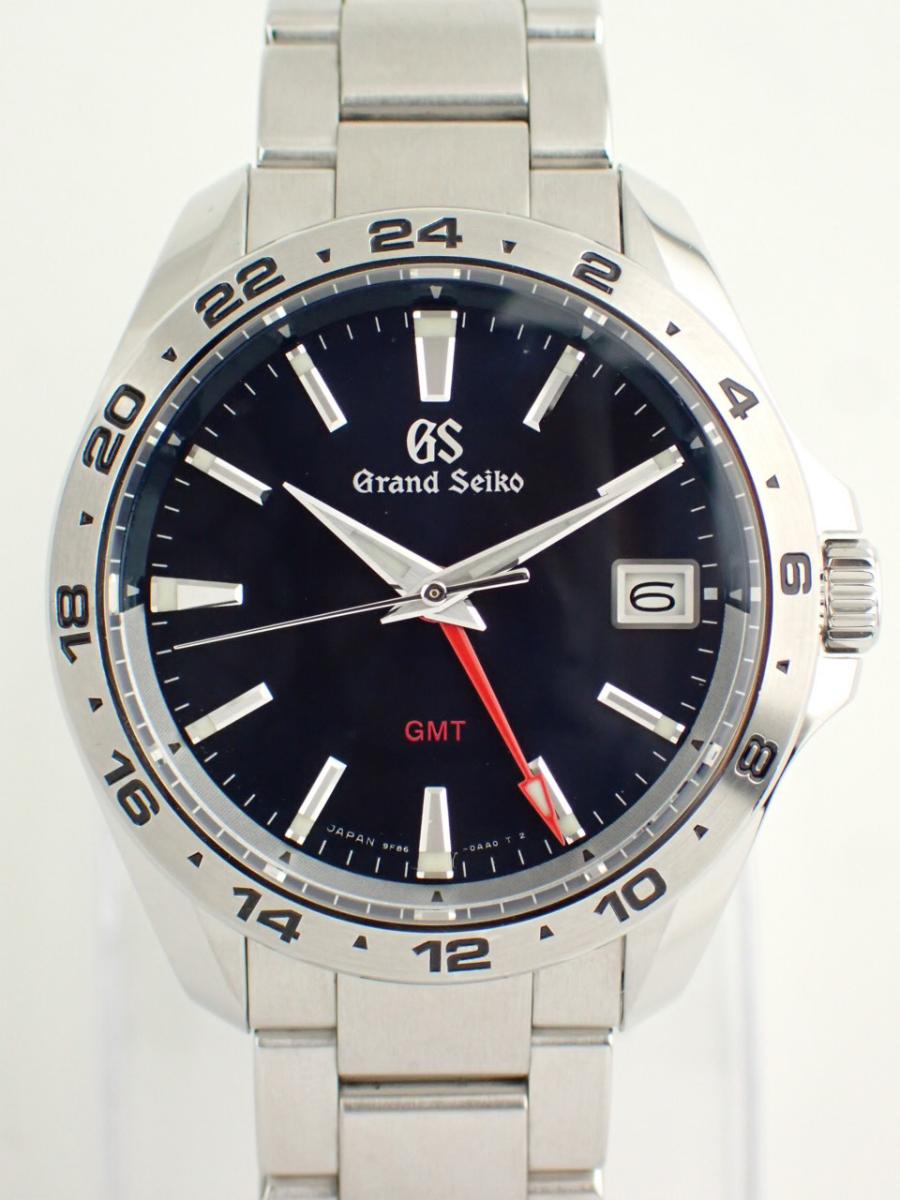 グランドセイコー 9Fクォーツ SBGN001 ブルー 39mm、GMT、デイト(AAA※新品仕上げ済み)