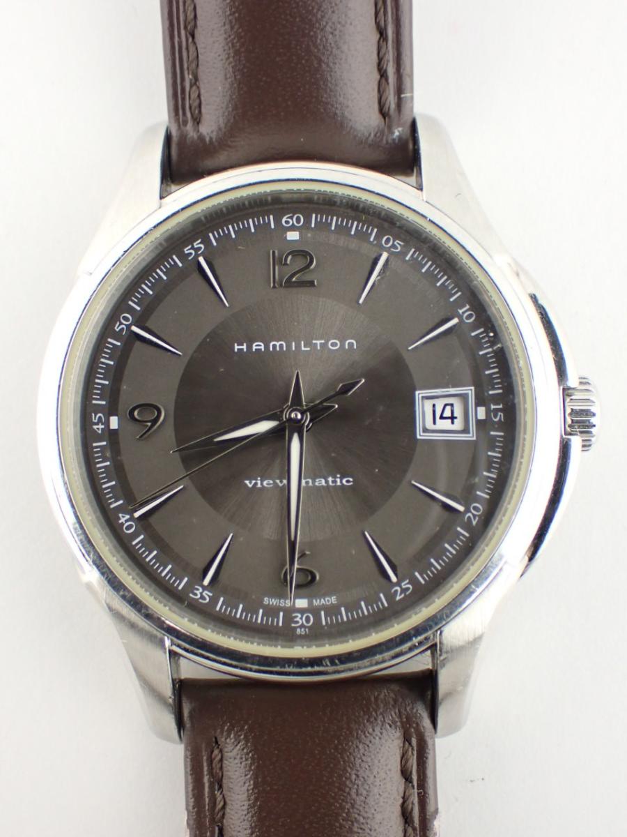 ハミルトン ジャズマスター H324550 ブラウン 38mm径、メンズ(B※全体傷、打痕有)