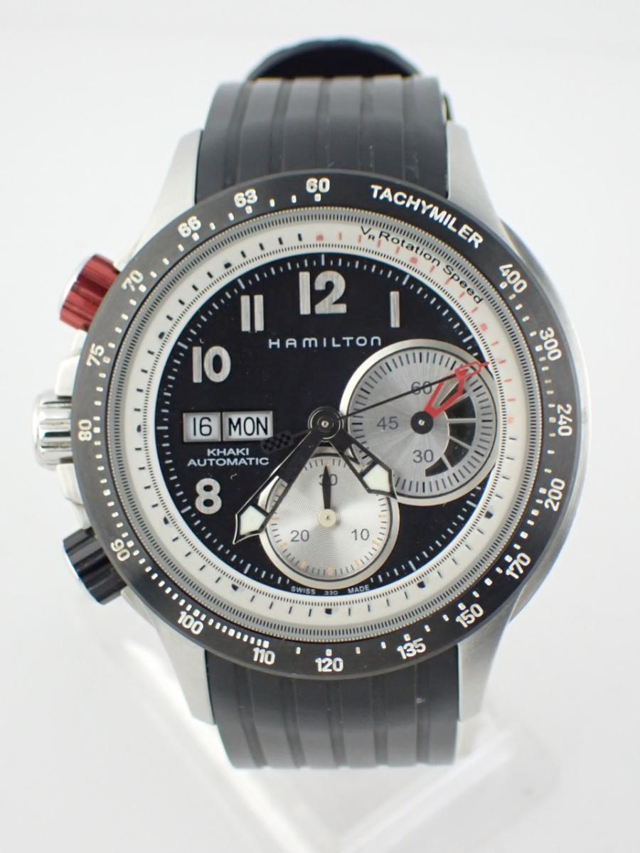 ハミルトン カーキ H717260 ブラック 45mm径、メンズ(AB※傷多い)