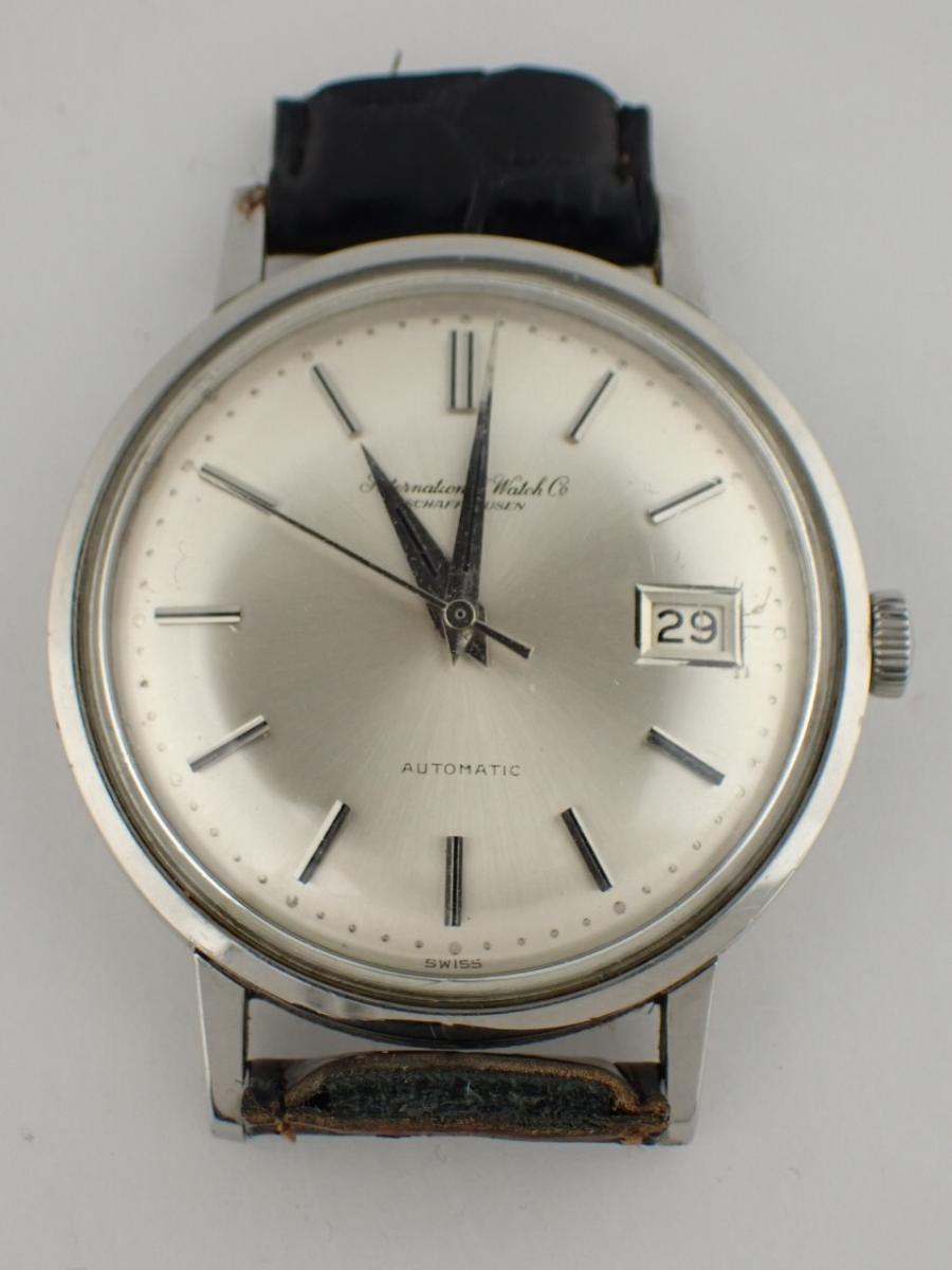 IWC アンティーク 型番不明 シルバー メンズ(B※経年劣化あり、傷多い、要OH)