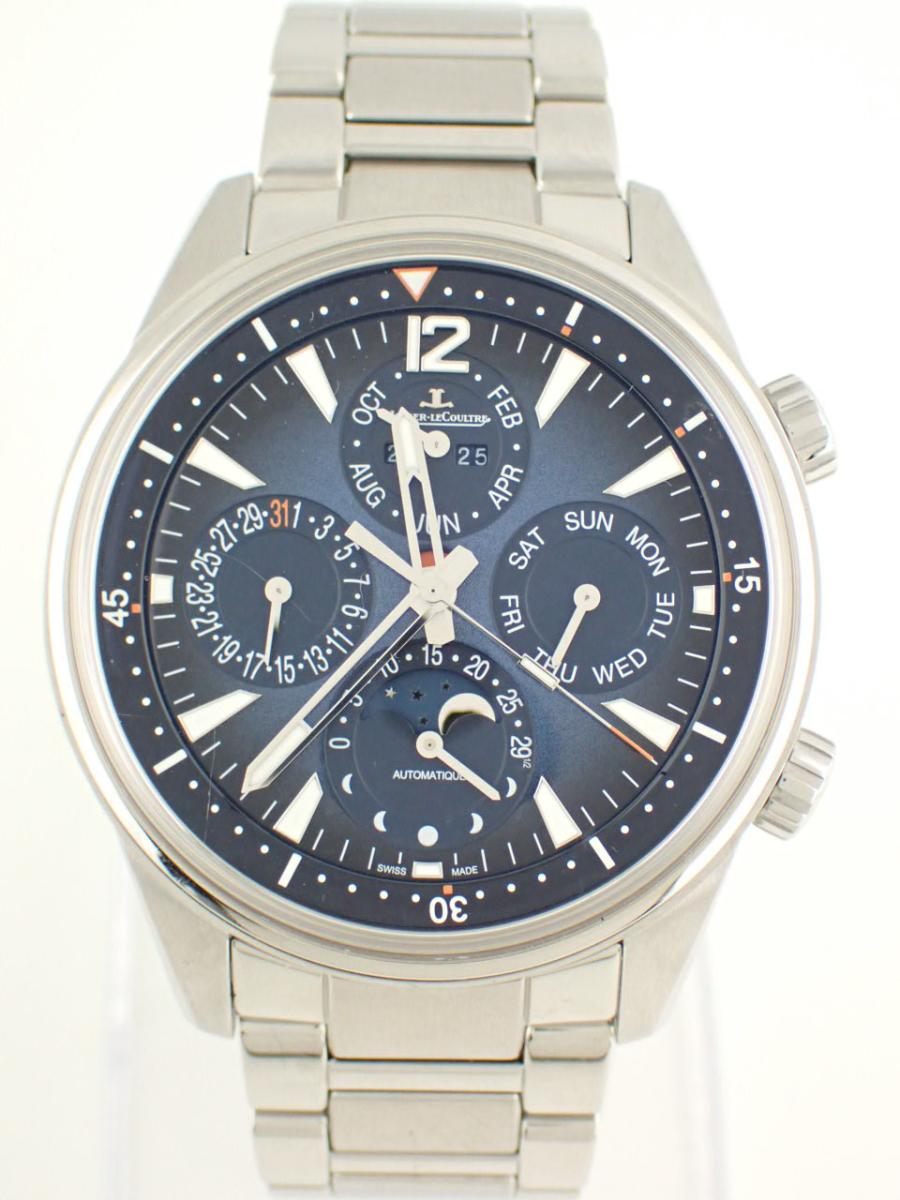 ジャガールクルト ポラリス Q9088180 ブルー系 42mm径、メンズ(AA※中古美品)