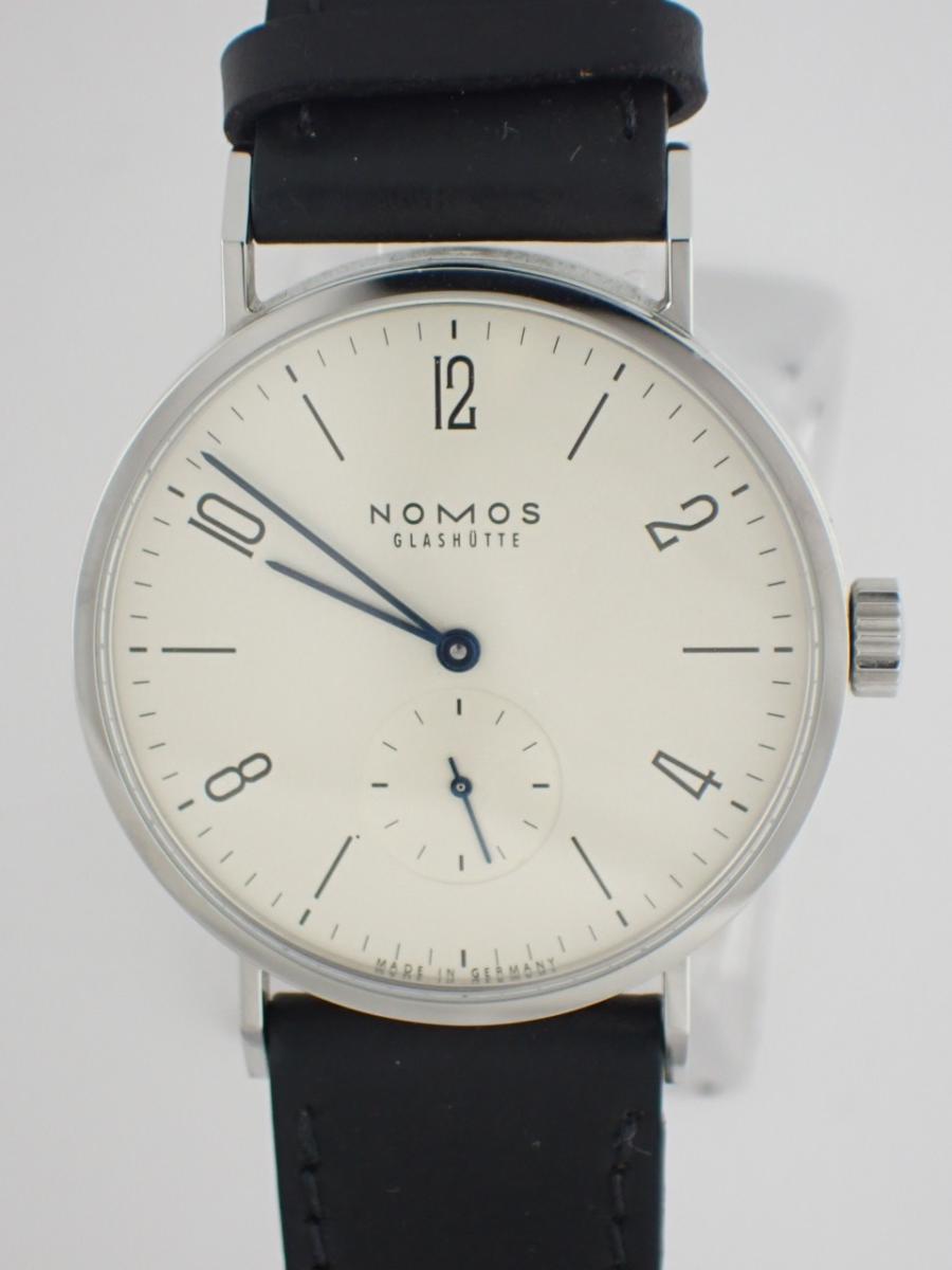 ノモス タンゴマット TN1E1W2 アイボリー 38mm径、メンズ(A※小傷あり)