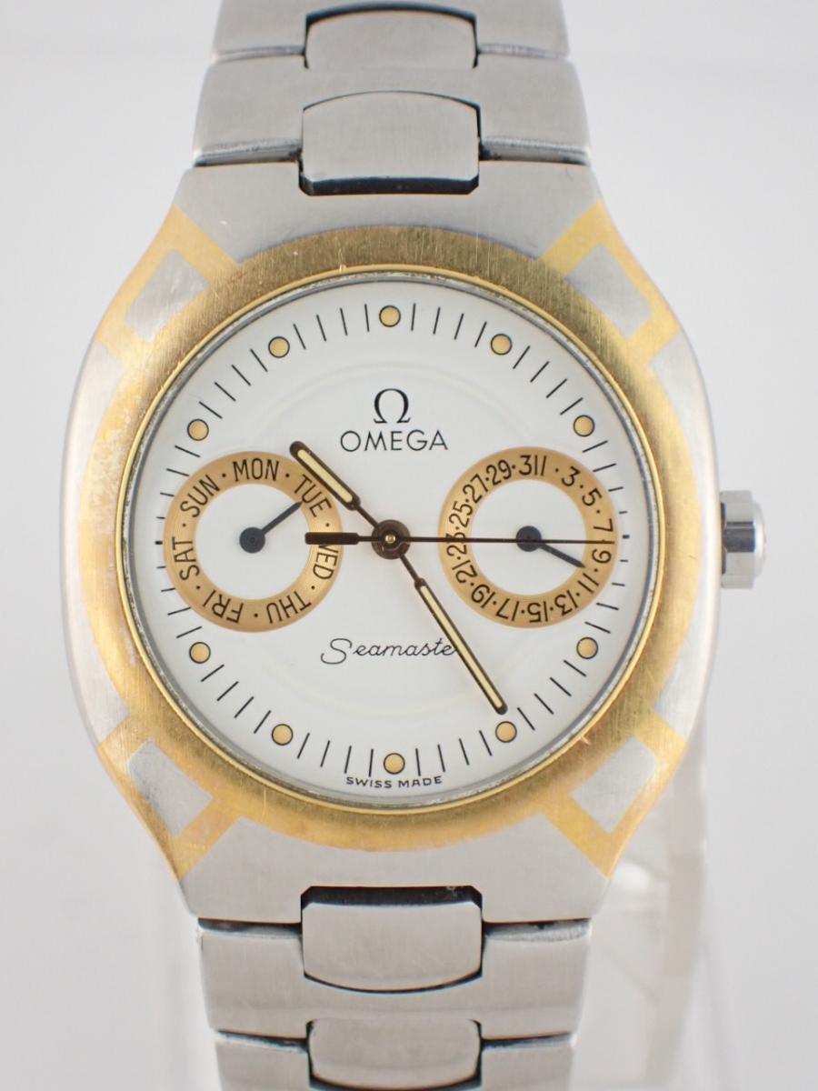 オメガ シーマスター 396.1222 ホワイト 31mm径、ボーイズ(A※小傷あり)