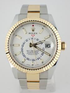 ロレックス スカイドゥエラー 326933 AA※中古小傷あり 内箱、外箱、保証書、コマ