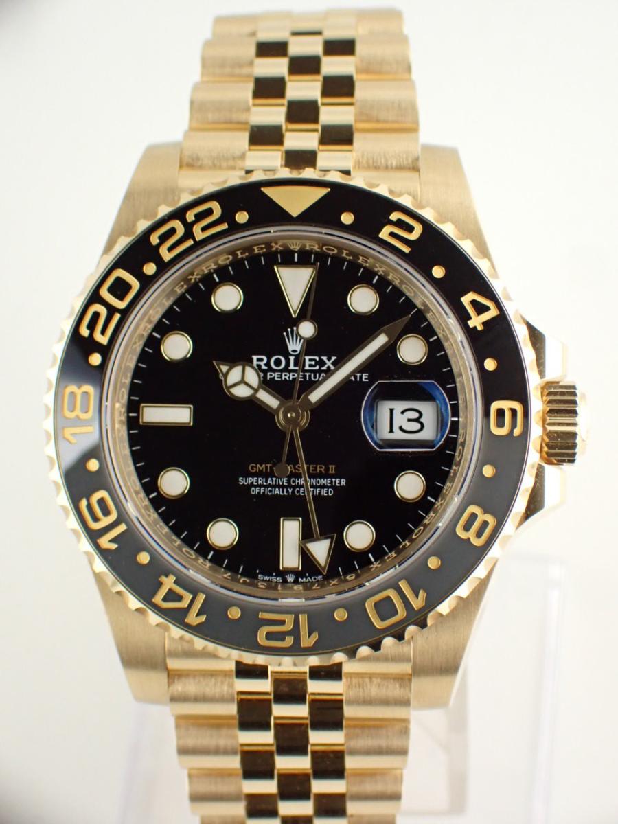 ロレックス GMTマスター2 126718GRNR ブラック 40mm径、メンズ(AAA※ほぼ未使用中古)