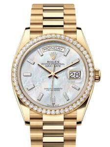 ロレックス デイデイト 128348rbr-0070 新品未使用 内箱 外箱 保証書