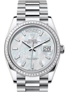 ロレックス デイデイト 128396tbr-0022 新品未使用 内箱 外箱 保証書