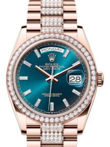 ロレックス デイデイト 128345rbr-0084 新品未使用 内箱 外箱 保証書