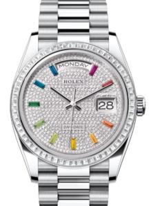 ロレックス デイデイト 128396tbr-0006 新品未使用 内箱 外箱 保証書