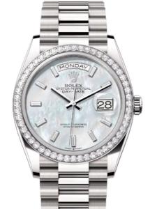 ロレックス デイデイト 128349rbr-0049 新品未使用 内箱 外箱 保証書