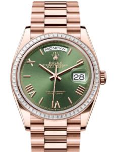 ロレックス デイデイト 128395tbr-0033 新品未使用 内箱 外箱 保証書