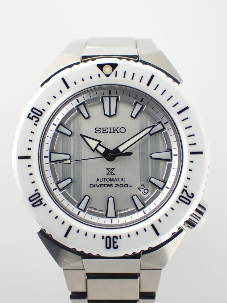 セイコー プロスペックス SBDC043 ホワイト 45mm径、メンズ、数量限定モデル(AA※中古美品)