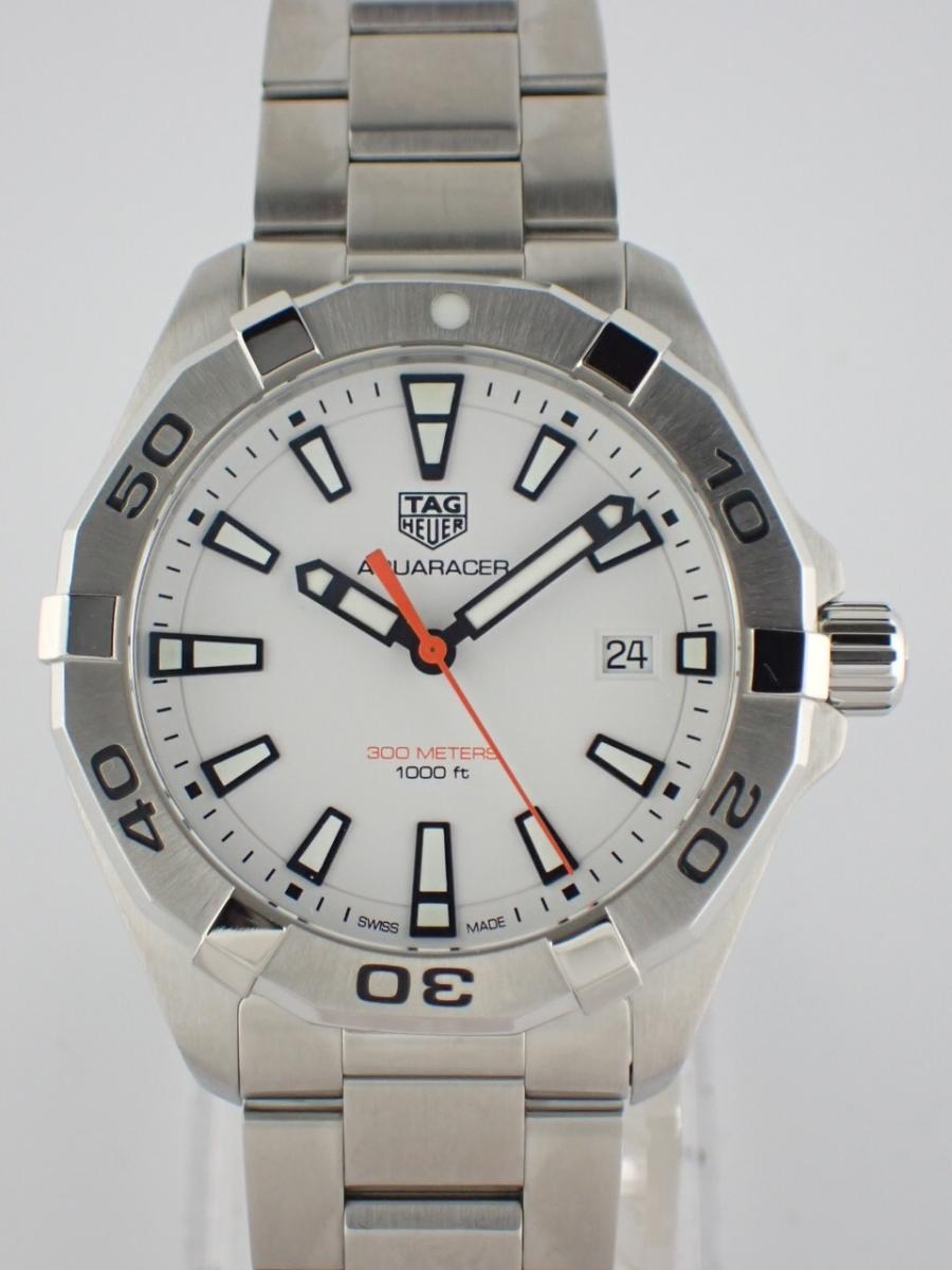 タグホイヤー アクアレーサー WBD1111-BA0928 ホワイト 41mm径、メンズ(NS※新品)