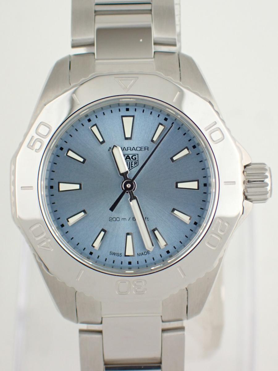 タグホイヤー アクアレーサー WBP1415.BA0622 ライトブルー 30mm、ノンデイト、ユニセックス(NS※新品)