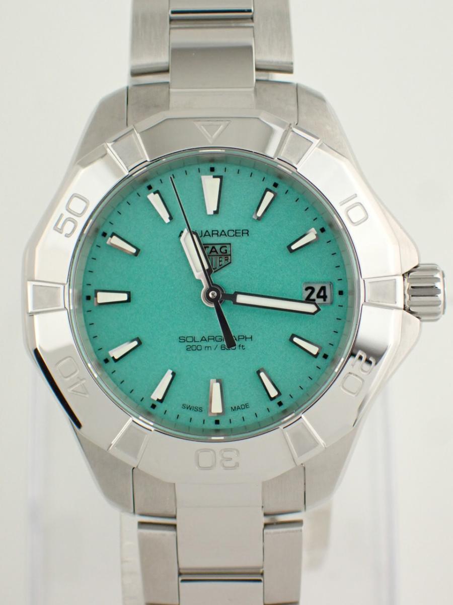 タグホイヤー アクアレーサー WBP1315.BA0005 ブルー 34mm、デイト、ユニセックス(NS※新品)