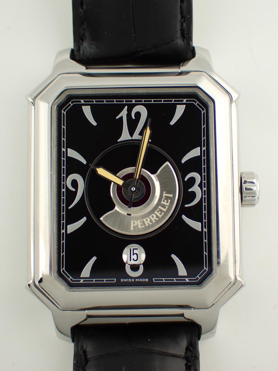 その他のブランド 自動巻き 型番不明 ブラック 33mm幅、メンズ(A※小傷)