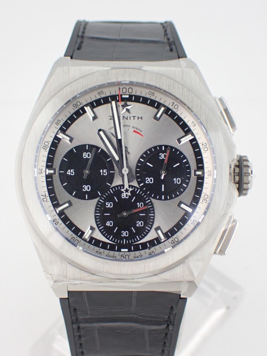 ゼニス デファイ 95.9001.9004/01.R582 シルバー系 44mm径、メンズ(UNS※未使用)