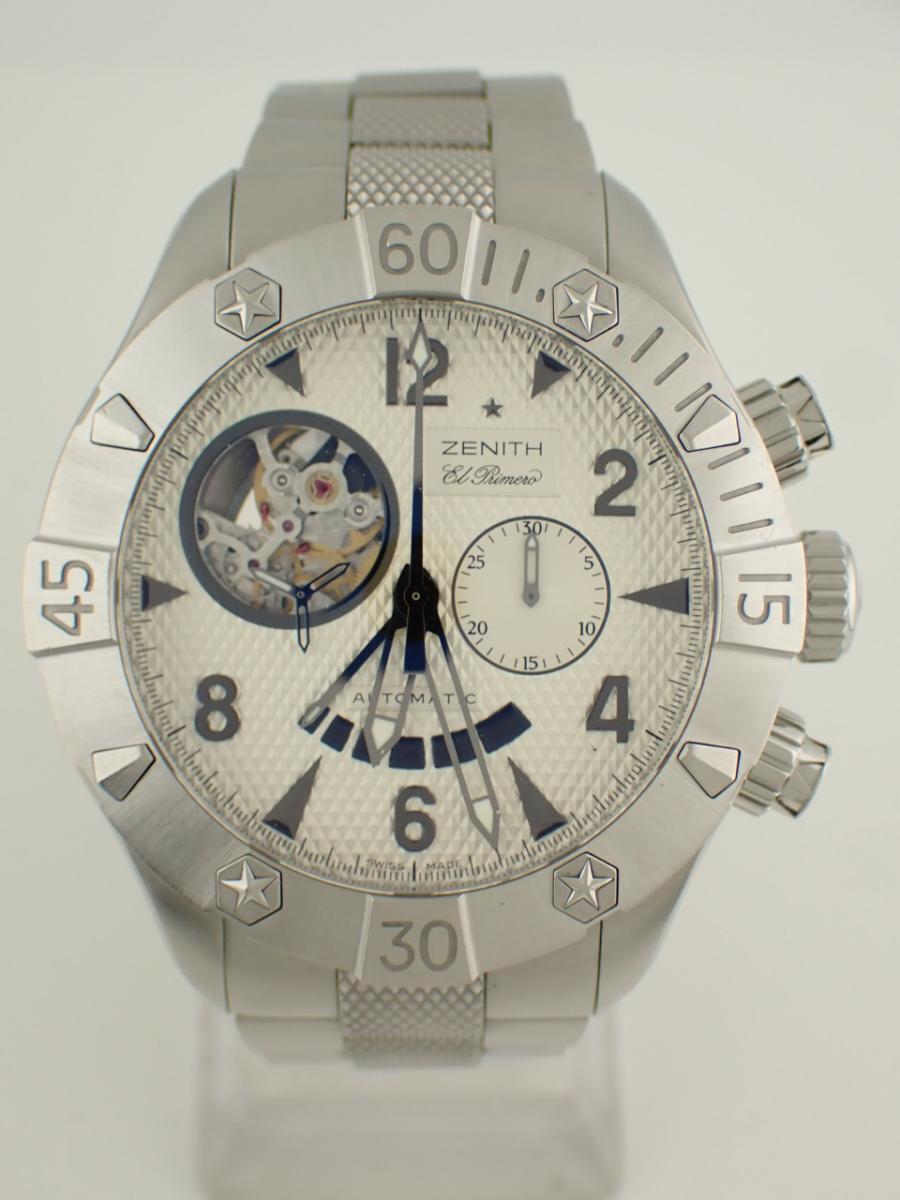 ゼニス デファイ 03.0526.4021/01.M526 シルバー 46mm径、メンズ(AA※中古美品)