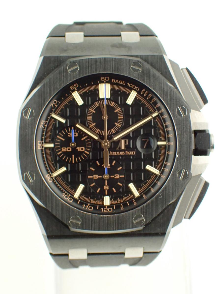オーデマピゲ ロイヤルオークオフショア 26405CE.OO.A002CA.02 ブラック 44mm、メンズ(AA※中古美品)