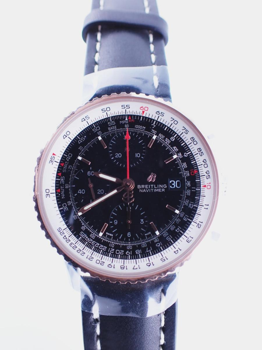 ブライトリング ナビタイマー U13324211B1X1 ブラック 41mm、クロノグラフ、メンズ(NS)