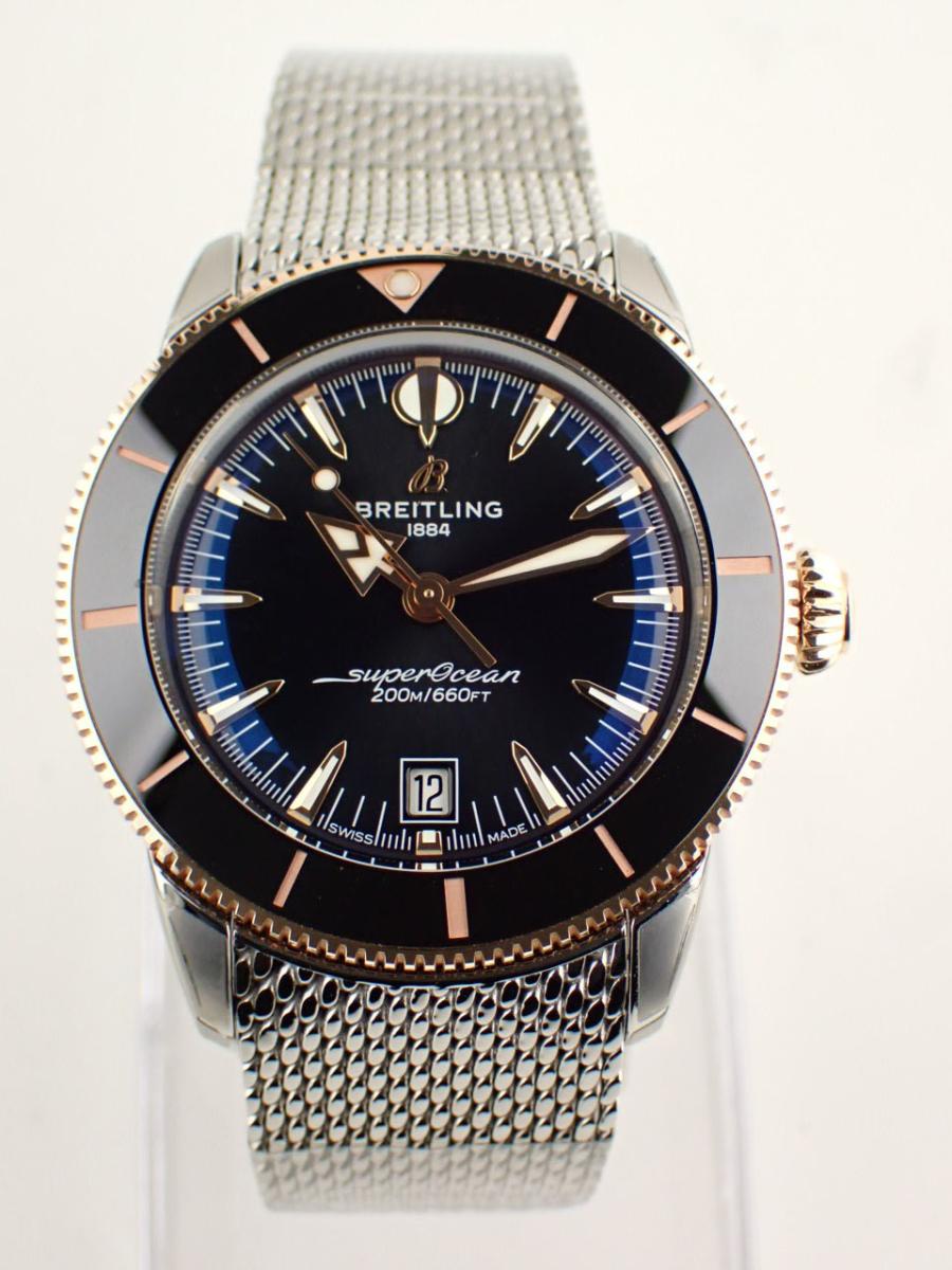 ブライトリング スーパーオーシャン UB3111241B1A1 ブラック ヘリテージ B31 オートマチック 42　ブラックダイヤル メンズ　42ｍｍ　キャリバーB31　パワーリザーブ約78時間　(NS)