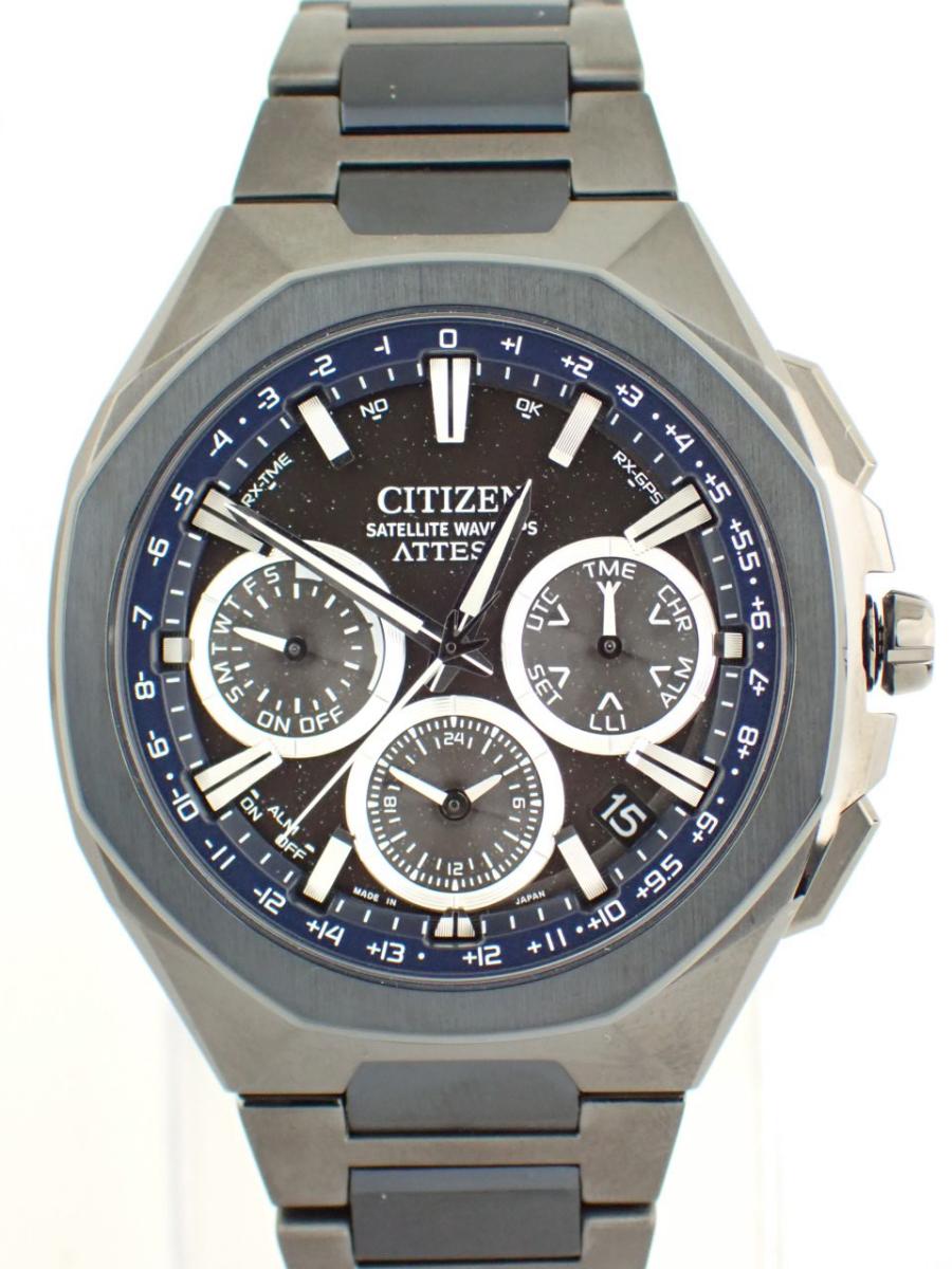 シチズン アテッサ CC4106-74E ブラック 44mm、Blue Universe Collection 第2弾、数量限定(NS※新品)