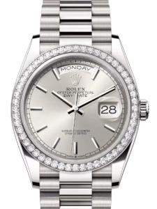 ロレックス デイデイト 128349rbr-0001 新品未使用 内箱 外箱 保証書