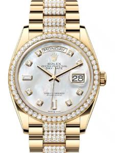 ロレックス デイデイト 128348rbr-0019 新品未使用 内箱 外箱 保証書