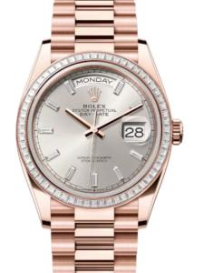 ロレックス デイデイト 128395tbr-0030 新品未使用 内箱 外箱 保証書