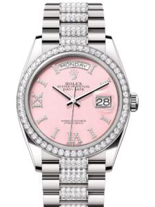 ロレックス デイデイト 128349rbr-0017 新品未使用 内箱 外箱 保証書