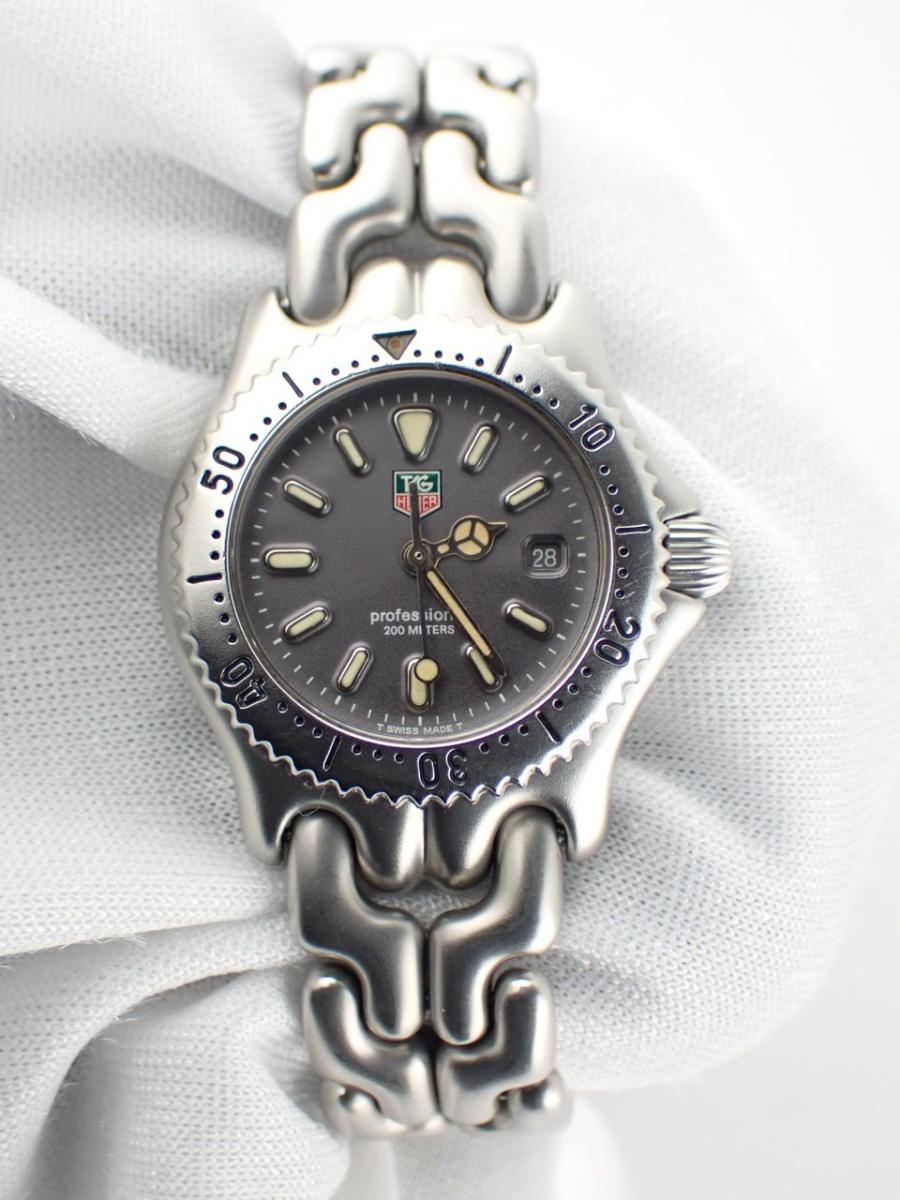 タグホイヤー セル S99.215M ブラック 1980年代(A※傷あり中古、動作確認済み)