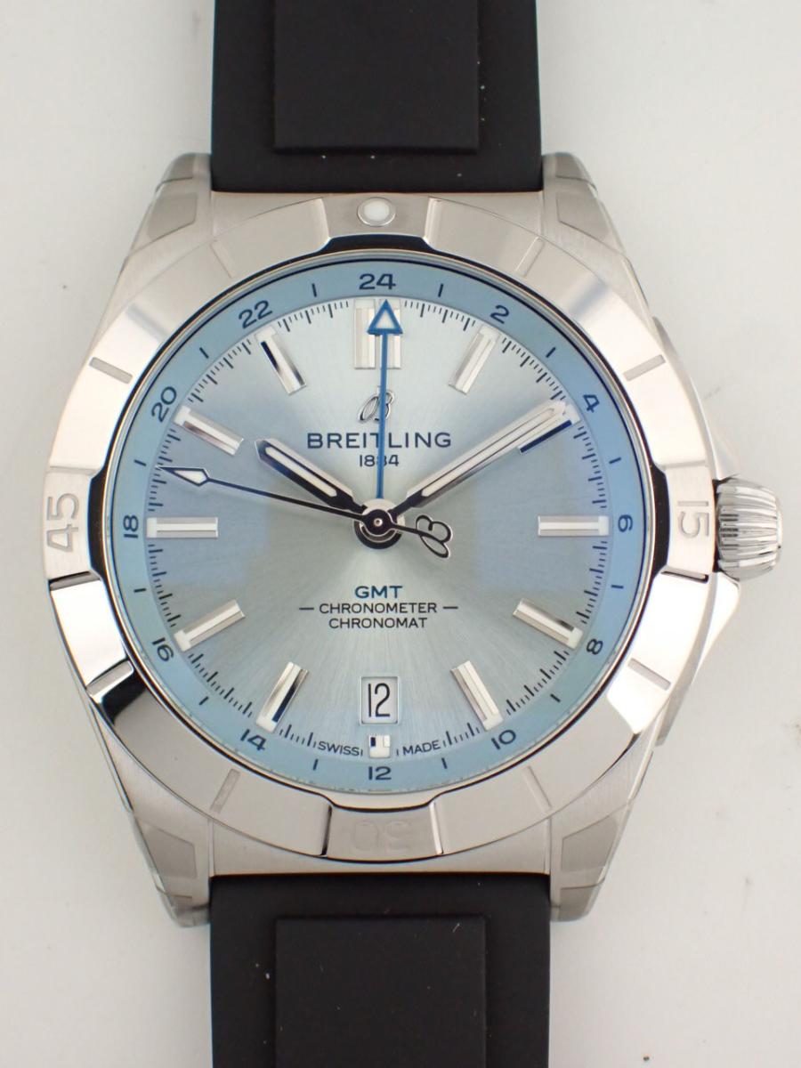 ブライトリング クロノマット P32398101C1S1 アイスブルー アイスブルー、GMT、メンズ(NS※新品)