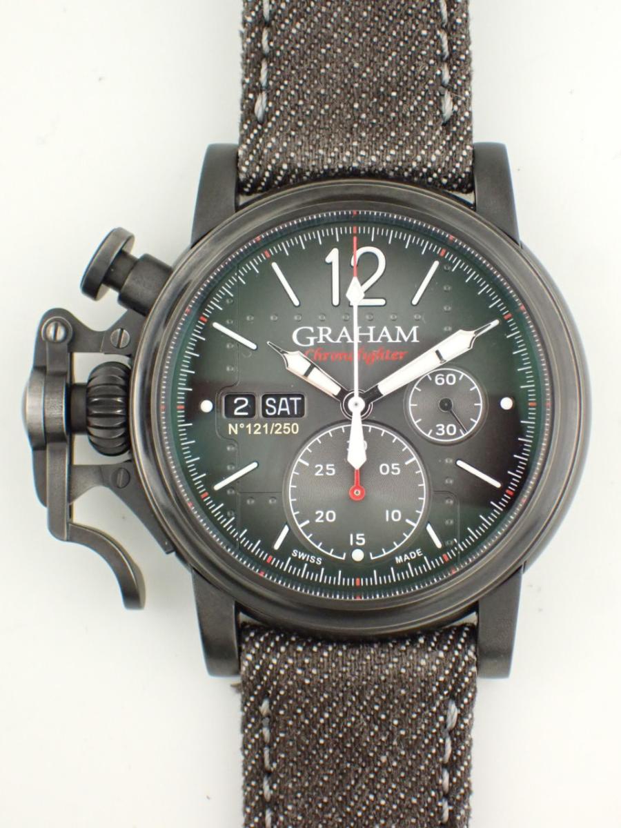 グラハム クロノファイター 2CVAV.B19A.T39F グレー 44mm径、メンズ、数量限定モデル(NS※新品)
