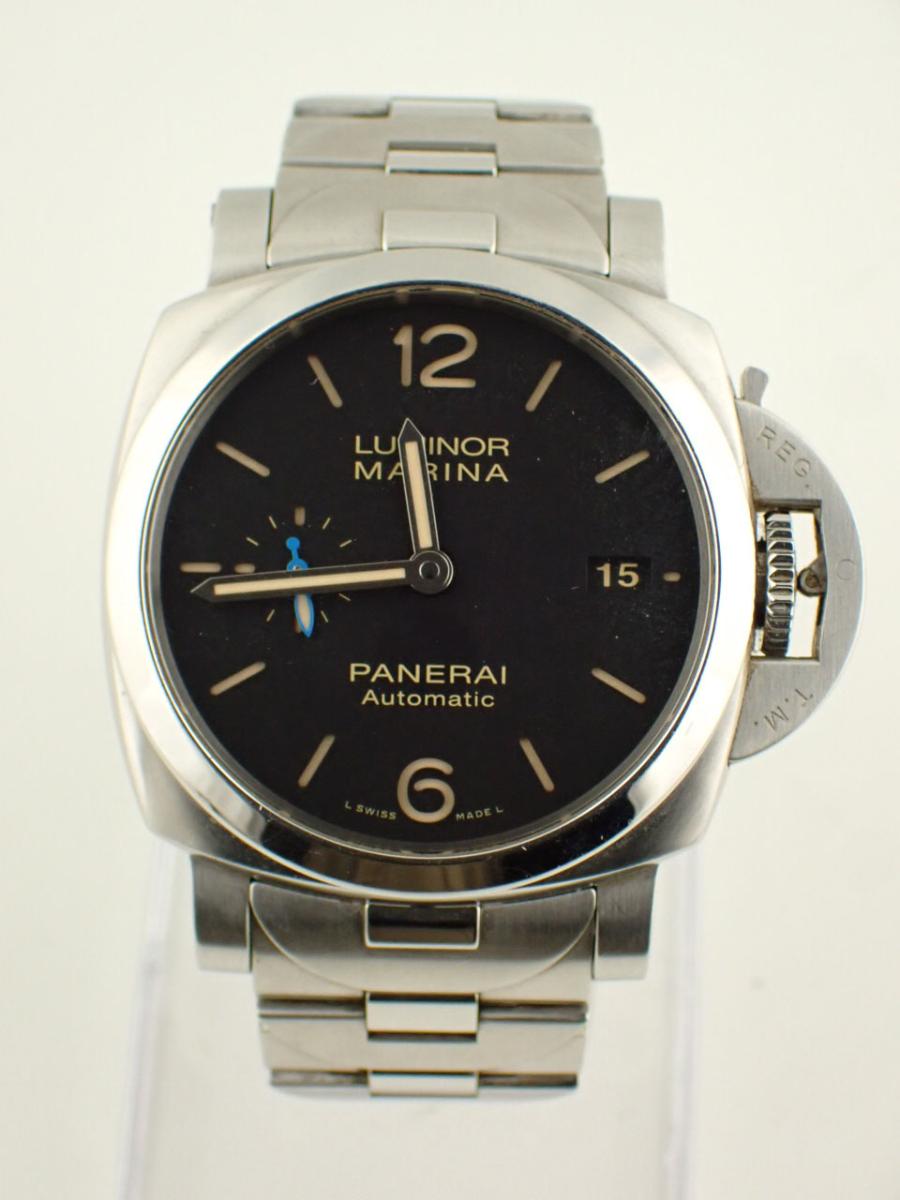 パネライ ルミノール1950 PAM00722 ブラック 42mm、３デイズ、デイト(A※中古)