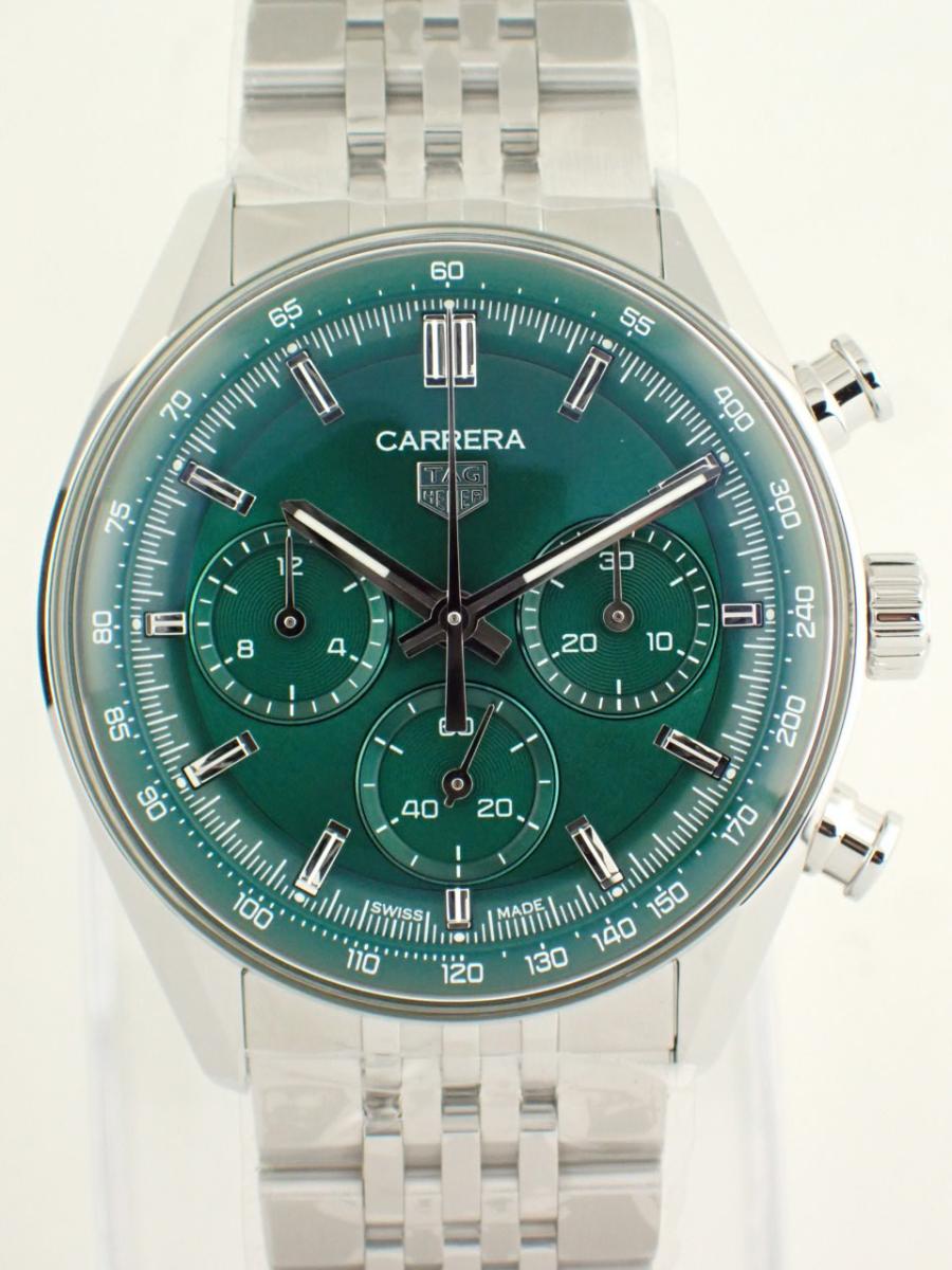 タグホイヤー カレラ CBS2115.BA0053 グリーン 41mm径、メンズ(NS※新品)